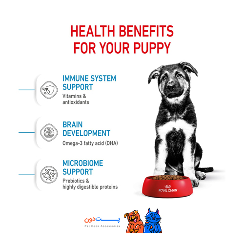 غذای توله سگ رویال کنین مدل Maxi Puppy وزن ۴ کیلوگرم