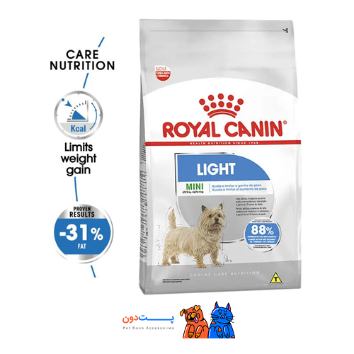 غذای خشک سگ رویال کنین مدل Mini Light Weight وزن 3 کیلوگرم
